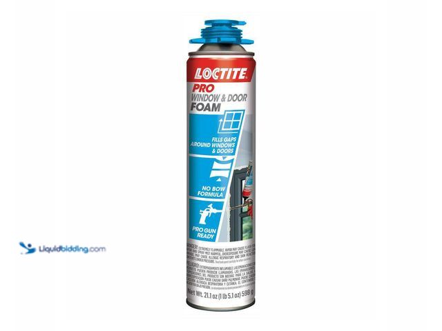 Lot 49-5410920 - Lot of 3. Loctite Pro Window and Door 21 oz. Spray Foam Sealant. [Model # 2865807] Unused