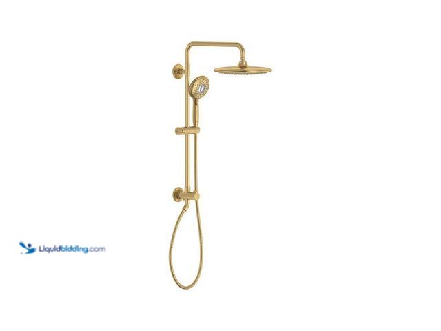 Lot 49-1595086 - American Standard Spectra Versa 4-Spray Round 24 in. Wall Bar Shower Kit with Hand Shower 1.8 GPM in...