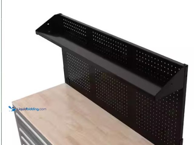 Lot 49-3473056 - Husky Modular 52 in. W Standard Duty Black Pegboard Attachment, Model # H52PEGMOD, Unused, Factory p...