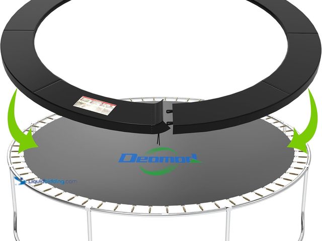Lot 49-5437526 - Trampoline Pad, 10FT 12FT 14FT Trampoline Replacement Safety Pad, Universal Trampoline Pads, Spring ...