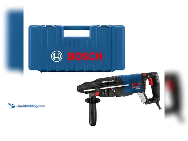 Lot 49-5408557 - Bosch Bulldog Xtreme 8 Amp 1 in. Corded Variable Speed SDS-Plus Concrete/Masonry Rotary Hammer Drill...