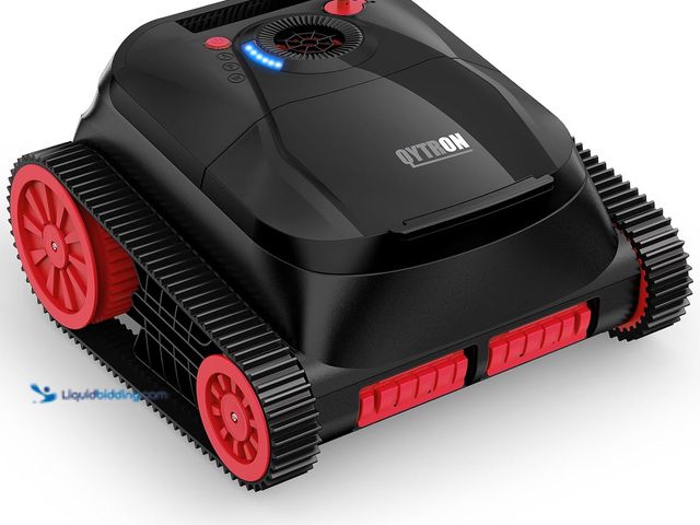 Lot 49-5549925 - NIXBOT QP5 Robotic Pool Cleaner, Cordless Pool Vacuum for Inground Pools, Dual-Motor Turbine System,...