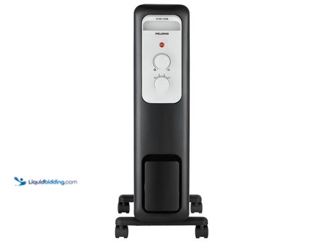 Lot 49-5487416 - Pelonis
1,500-Watt Oil-Filled Radiant Electric Space Heater with Thermostat (attachments included) ...