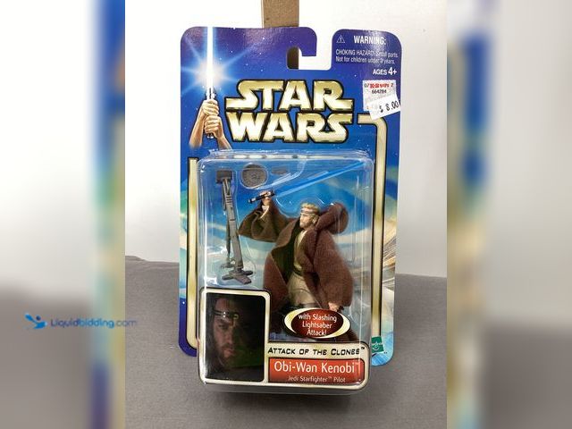 Lot 49-910634 - Other Star Wars Attack of the Clones Obi-Wan Kenobi Action Figure - 2002 Edition Sealed
COINS0723