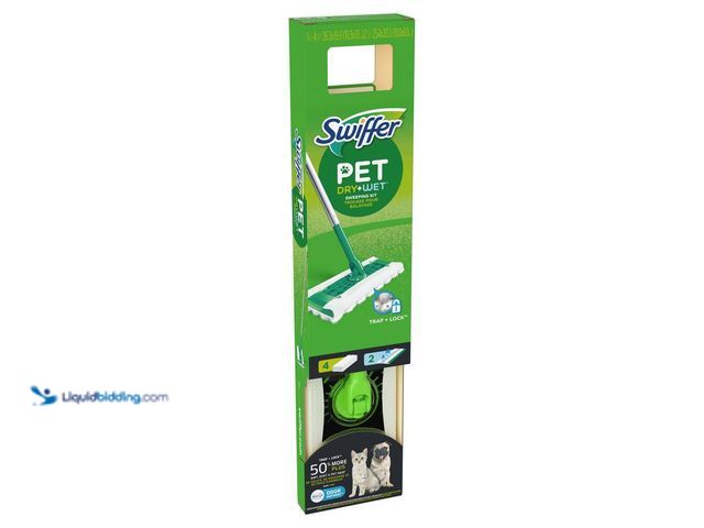 Lot 49-5410658 - Lot of 3. Swiffer Sweeper Pet 2-in-1, Dry and Wet Multi-Surface Floor Cleaner, Sweeping and Mopping ...