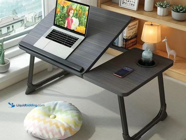 Lot 49-5409824 - Laptop Desk for Bed Couch,Lap Desk for Laptop,Portable Laptop Stand for Desk,Small Adjustable Laptop...