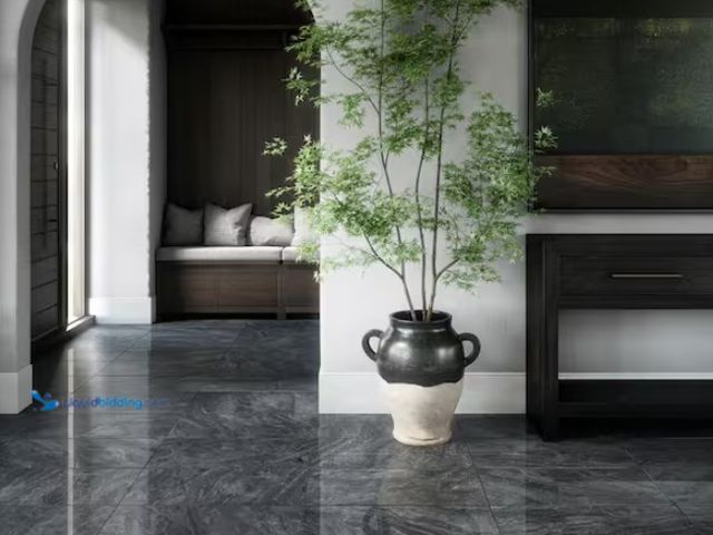 Lot 49-1512911 - Approx. 124 SQ FT of Daltile Vencenia Onyx 12 in. x 24 in. Polished Porcelain Stone Look Floor and W...