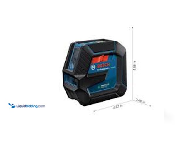 Lot 49-5483895 - Bosch 100 ft. Green Reconditioned Combination Laser Level Self Leveling with VisiMax Technology. Mod...