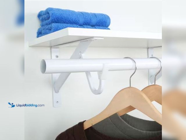 Lot 49-2001614 - Lot of (3) Everbilt 18 in.-30 in. L x 1. 26in W White Adjustable Hanging Closet Rod, Model # EHWSTHD...