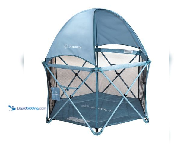 Lot 49-3509681 - Baby Delight Go with Me Eclipse Deluxe Portable Playard | Playpen | Sun Canopy | Indoor and Outdoor ...