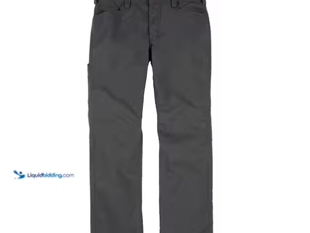Lot 49-1575647 - Milwaukee Men's 34 in. x 30 in. Gray Cotton/Polyester Work Pants with 7 Pockets, Model # M650G-3430,...