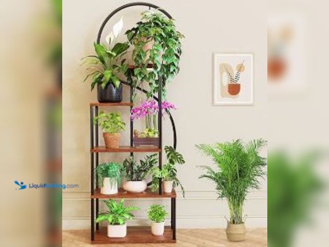 Lot 49-5436164 - Plant Stand Indoor with Grow Lights, Large Plant Stands for Indoor Plants Multiple, 67" Tall Plant S...