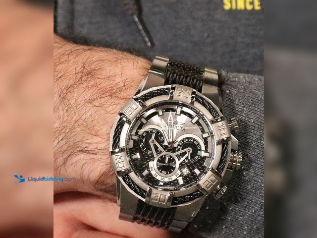 Lot 49-5554300 - Invicta Bolt Men 52mm Model # 980170580 Used Works/Powers On