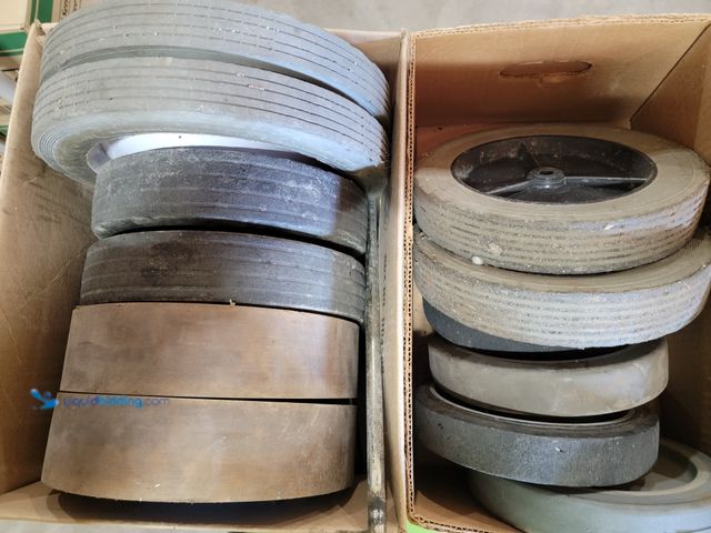 Lot 49-1816009 - 12 Wheels Other 12 wheels Various Size wheels for scrubber machines or anything