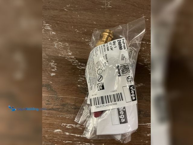 Lot 49-5487856 - ProPress® 24090 Ball Valve, 1/2 x 3/4 in Nominal, Press x Hose End Style, 250 psi CWP Pressure, Bron...