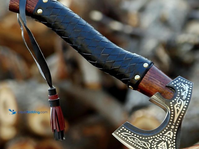 Lot 49-5406138 - SHINY CRAFTS-Viking Axe Bearded Axe Tomahawk Birthday Gifts-Viking Axe Real, Bearded Axe Real Hatche...