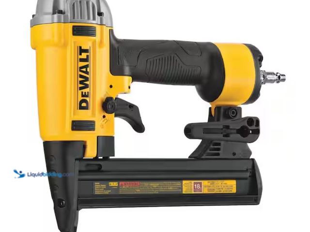 Lot 49-1574954 - DEWALT Pneumatic 18-Gauge 1/4 in. Crown Corded Stapler, Model # DWFP1838, Slightly used, Unable to t...