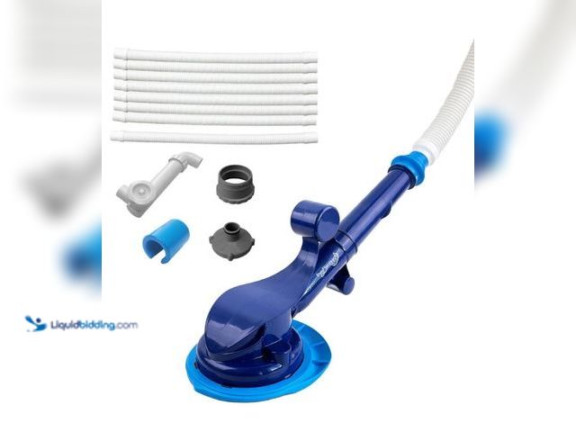 Lot 49-1569733 - Silent Suction Automatic Pool Cleaner for Above-Ground Pools - Barracuda Pool Vacuum with 19.6FT Hos...