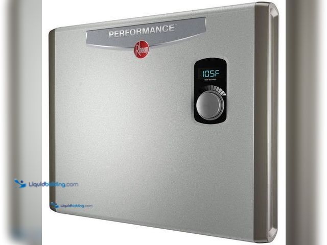 Lot 49-5581740 - Rheem Performance 36 kW 7.03 GPM 240-Volt Self-Modulating Electric Tankless Water Heater. Model # RE...