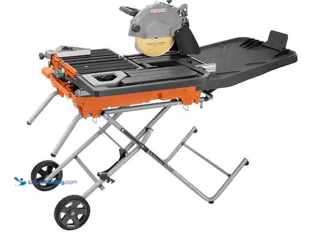 Lot 49-5470585 - RIDGID
15 Amp 10 in. Wet Tile Saw with Portable Stand Internet # 318873712
Model # R4093
Store SK...