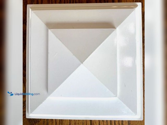 Lot 49-5545851 - Bulk Pack of NOS FIBERON ArmorGuard 4 " x 4 " New England Post Sleeve Cap WHITE, Unused