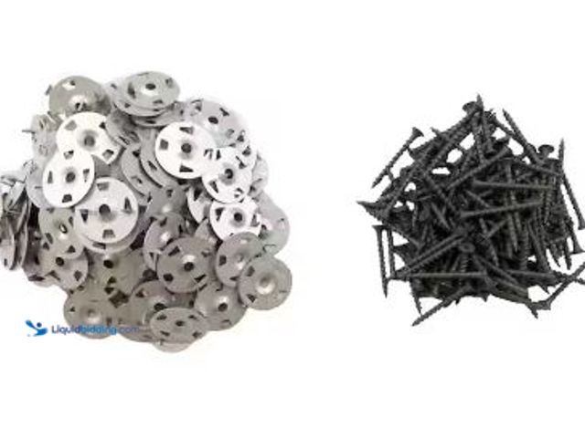 Lot 49-5436901 - Everbilt Watershield Shower System Foam and Cement Backer Board Hardware Set w/ 1-5/8 in. Screw (160...
