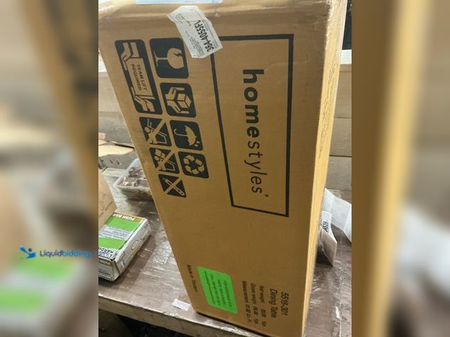 Lot 49-5484528 - homestyles Pedestal Dining Table 5518-30 (NO TABLE TOP) Unused