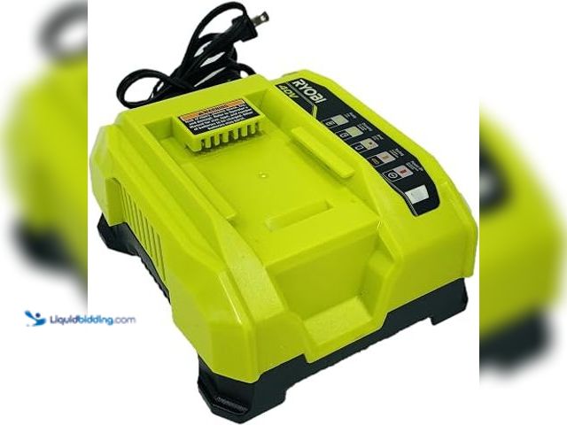 Lot 49-3614551 - Ryobi 40V Lithium-ION Rapid Charger Only | Battery Sold Separately, Model # OP406VNM, Slightly used ...