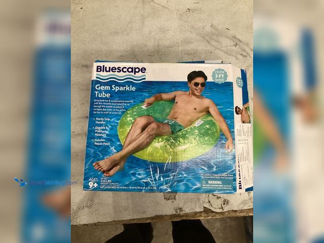 Lot 49-3566915 - Bluescape Gem Sparkle Tube for Pool, Unused in a PK of 2