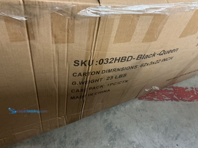 Lot 49-5484568 - Brown Wine Cabinet (hardware loose) (unable to test) (scuffs and scratches) Used