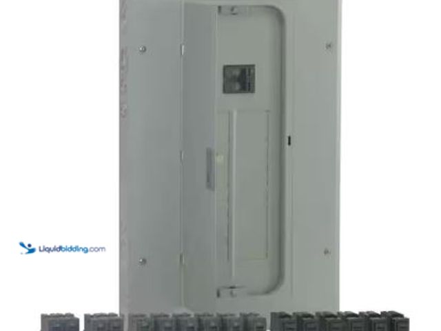 Lot 49-5436185 - GE PowerMark Gold 100 Amp 20-Space 20-Circuit Indoor Main Breaker Value Kit Includes Select Circuit ...