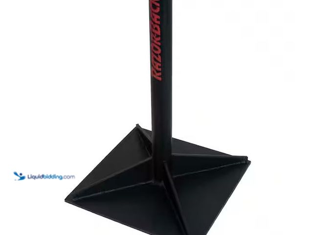 Lot 49-3600414 - Razor-Back 10 in. x 10 in. Steel Tamper Model # 30005, Slightly Used  Ref#HDPA0212