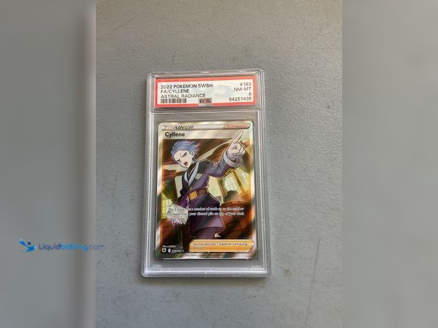 Lot 49-1977905 - Other WOW GRADED CARD! 2022 CYLLENE ASTRAL RADIANCE FULL ART TRAINER RARE 183/189 PSA 8 NM-MINT AN A...