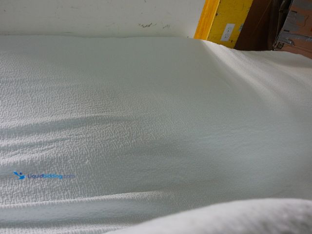 Lot 49-1576843 - 77in x 60in White Memory Foam 3in Thick Mattress Topper, Slightly Used  Ref#CRS0209
