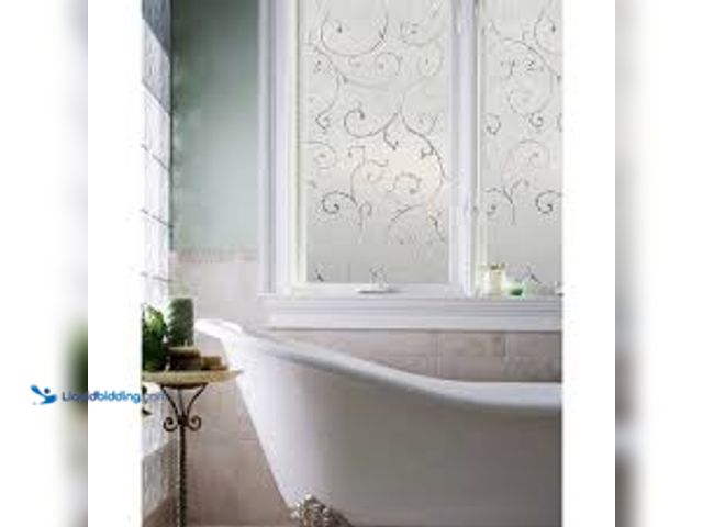 Lot 49-5483662 - QTY 2 - Artscape Etched Lace 24 in. x 36 in. Window Film. Model # 01-0126. Unused