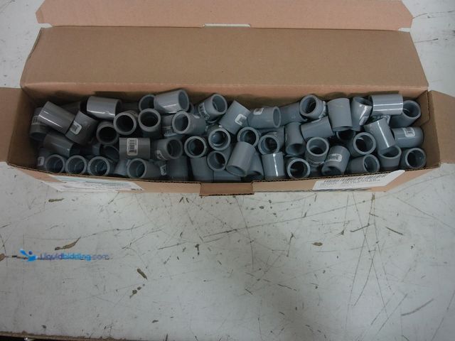 Lot 49-1629087 - Lot of APPROX (185) Carlon 1/2 in. Electrical PVC Standard Coupling, Model # E940D-80-HD, Unused.
