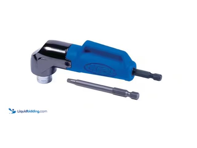 Lot 49-1571620 - Lot of (2) Kreg 90-Degree Pocket Hole Driver Drill Attachment with 3 in. Square Drive Bit, Model # K...