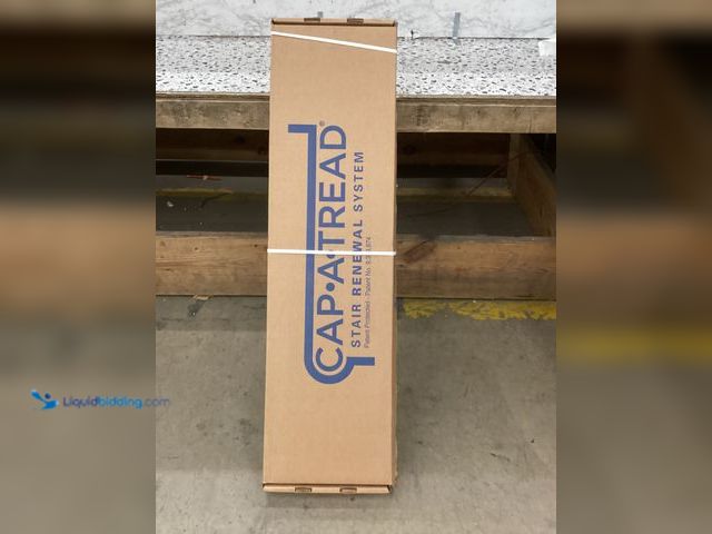 Lot 49-5460649 - Cap A Tread
Bradbury Hill Wood 47 in. L x 12.15 in. W x 57.91 mm T Vinyl Overlay Stair Tread and Re...