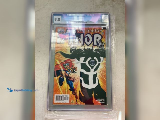 Lot 49-1810377 - COLLECTIBLE GRADED COMIC BOOK! THOR #16 MARVEL COMICS 10/99 CGC GRADED 9.8