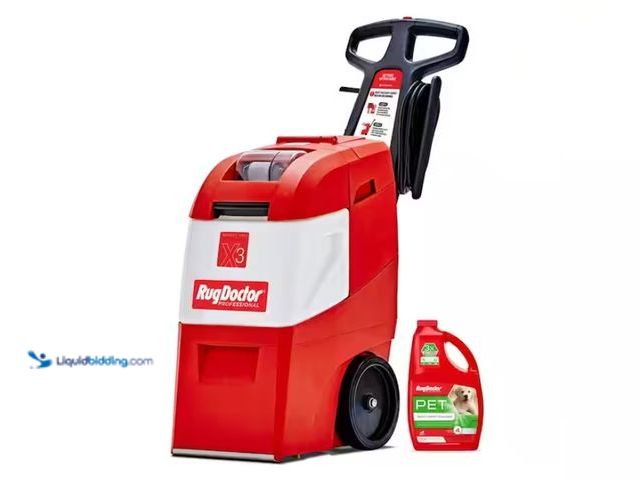 Lot 49-1523180 - Rug Doctor Commercial Mighty Pro X3 Pet Carpet Cleaner Pack, Model # 90011, Unused, OTV.  Ref#HDPA08...