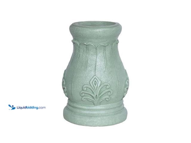 Lot 49-2021920 - Alpine Corporation 12 in. Roman Column Gazing Globe Stand for 10 in. Globe. Model # SLL828L. MSRP $4...