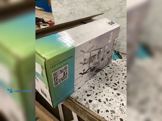 Lot 49-5460569 - 42 Inch LED Ceiling Fan Item is unused.