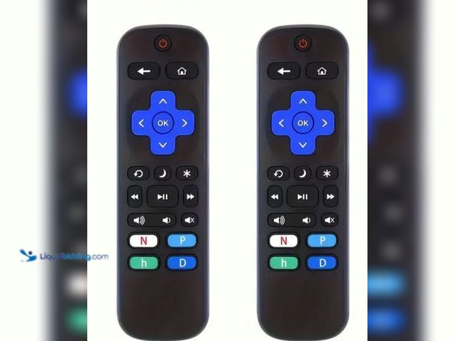 Lot 49-1814426 - New 2 pcs Roku  Remote Control for All Roku TVs (not Applicable to RokuStick And Boxes) brand new