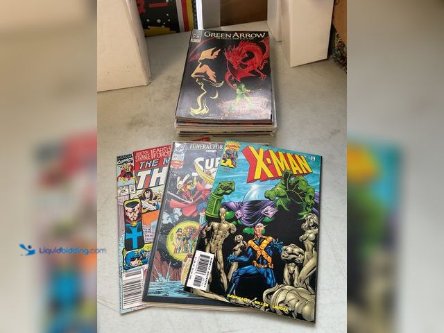 Lot 49-3503764 - Other LOT OF 20 COLLECTIBLE COMIC BOOKS FROM DC, MARVEL AND MORE INCLUDING X-MAN, SUPERMAN, THOR AND...
