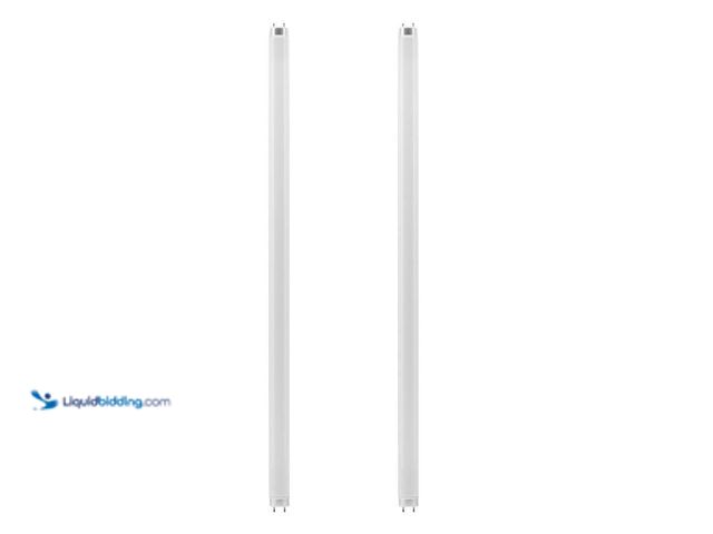 Lot 49-5487075 - Feit Electric
17-Watt 2 ft. T8 G13 Linear Fluorescent Tube Light Bulb, Cool White 4100K (2-Pack) (6...
