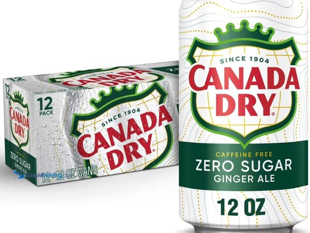 Lot 49-3565509 - Canada Dry Zero Sugar Ginger Ale | 12 fl. oz. Cans | 12 Pack. NEW. BB OCT 2025