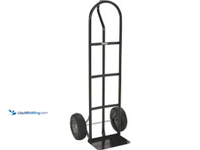 Lot 49-3539909 - Ironton Steel Pneumatic Hand Truck, 600-Lb. Capacity, 16.93in.L x 21.65in.W x 51.57in.H. Item# 67834...