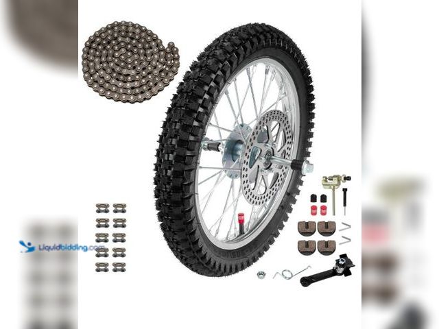 Lot 49-5436390 - 16X2.4 Front Wheel Assembly Compatible with Razor MX500 MX650 SX500 Dirt Rocket Bike Off-road Motorc...