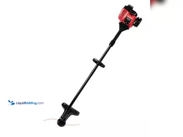 Lot 49-2025499 - Troy-Bilt 16 in. 25cc 2-Cycle Curved Shaft Gas String Trimmer, Model # TB25CB, MSRP $139.99, Slightl...