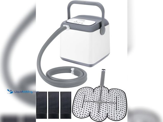 Lot 49-3564410 - Cold Therapy Machine with Extra Large Knee/Hip Pad, Pain Relief for Post-Surgery Recovery, Programma...